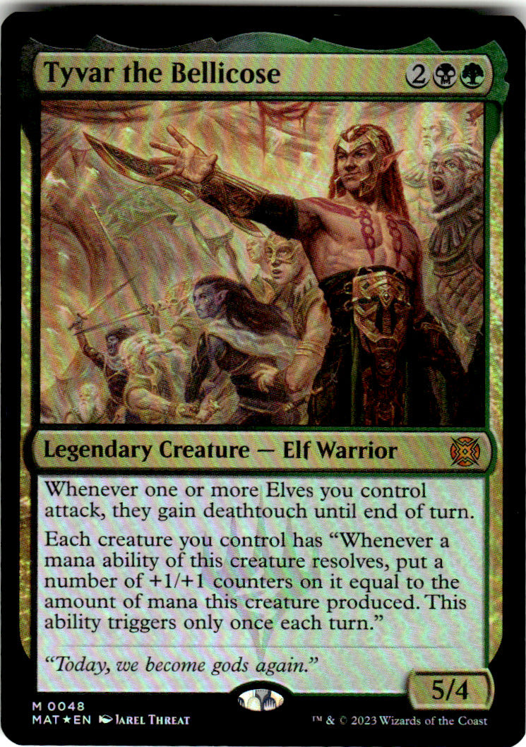 Tyvar the Bellicose March of the Machine: The Aftermath 48 M Foil Near Mint