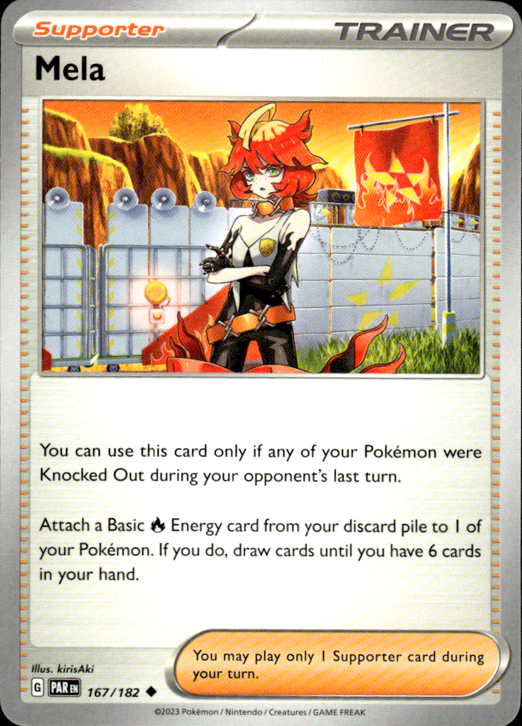 Mela Paradox Rift 167/182 Uncommon Pokémon — English Near Mint