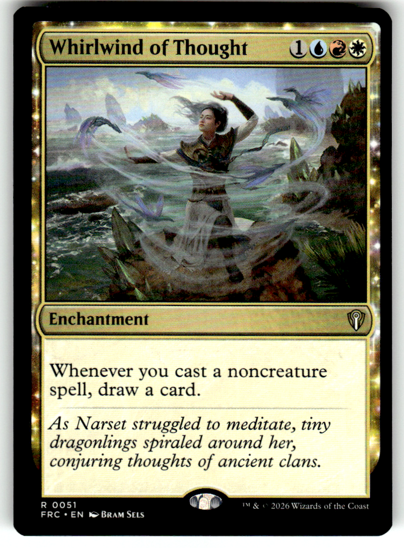 Whirlwind of Thought Commander: Reality Fracture 51 R Magic: The Gathering