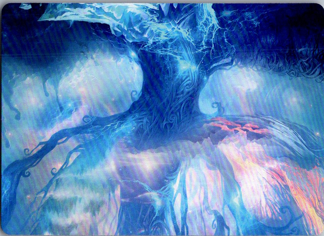 The World Tree Art Card 76 Special Art Series: Kaldheim Magic: The Gathering NM