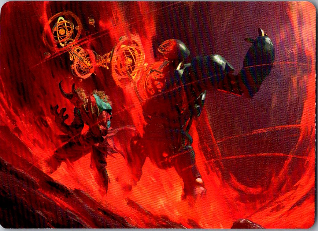Twinferno Art Card 39 Art Series: Dominaria United Magic: The Gathering NM