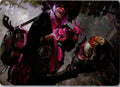 Undercity Scrounger Art Card 42 Art Series: Kamigawa: Neon Dynasty MTG LP