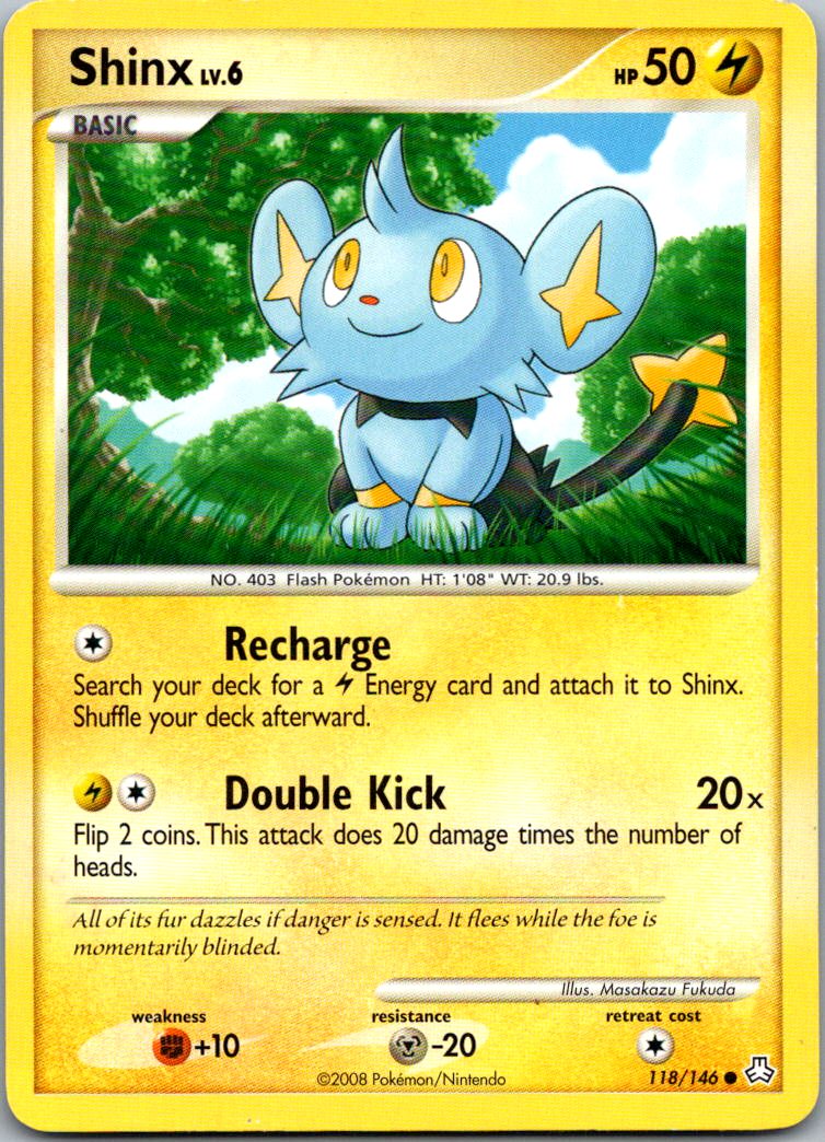 Shinx 118/146 Common Legends Awakened Pokemon Heavily Played