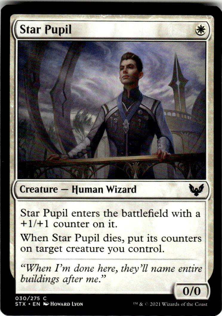Star Pupil Strixhaven: School of Mages 30 C Magic: The Gathering Near Mint