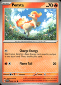 Ponyta Temporal Forces 026/162 Common Pokémon — English Near Mint