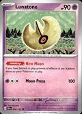 Lunatone Obsidian Flames 092/197 Uncommon Pokémon — English Near Mint