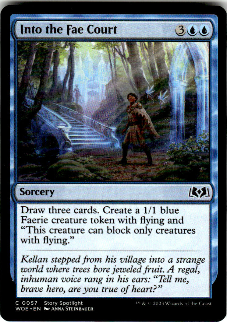 Into the Fae Court Wilds of Eldraine 57 C Magic: The Gathering Near Mint