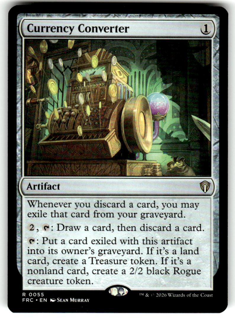 Currency Converter Commander: Reality Fracture 55 R Magic: The Gathering