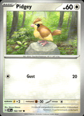 Pidgey Obsidian Flames 162/197 Common Pokémon — English Near Mint