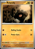 Rolycoly Temporal Forces 093/162 Common Pokémon — English Near Mint