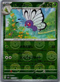 Butterfree (Poke Ball Pattern) 012/165 SV2a: Pokemon Card 151 Japanese NM