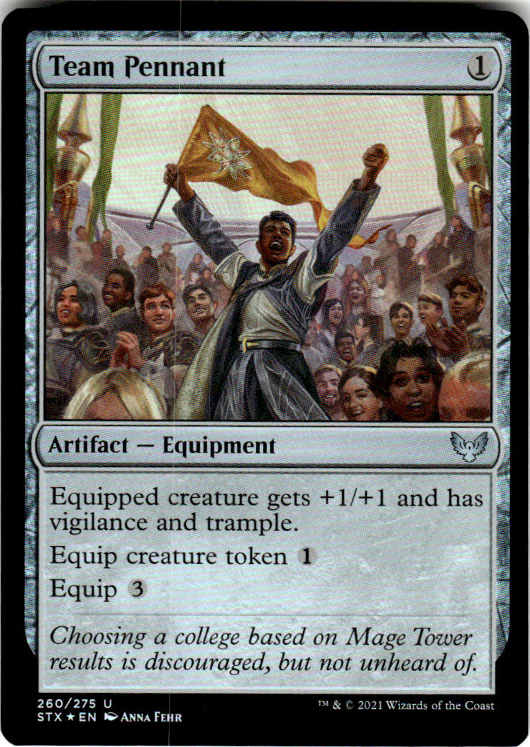 Team Pennant Strixhaven: School of Mages 260 U Foil Magic: The Gathering
