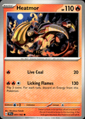 Heatmor Temporal Forces 031/162 Common Pokémon — English Near Mint