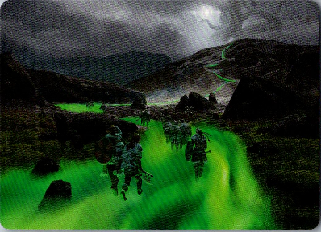 Path to the World Tree Art Card 50 Art Series: Kaldheim Magic: The Gathering NM