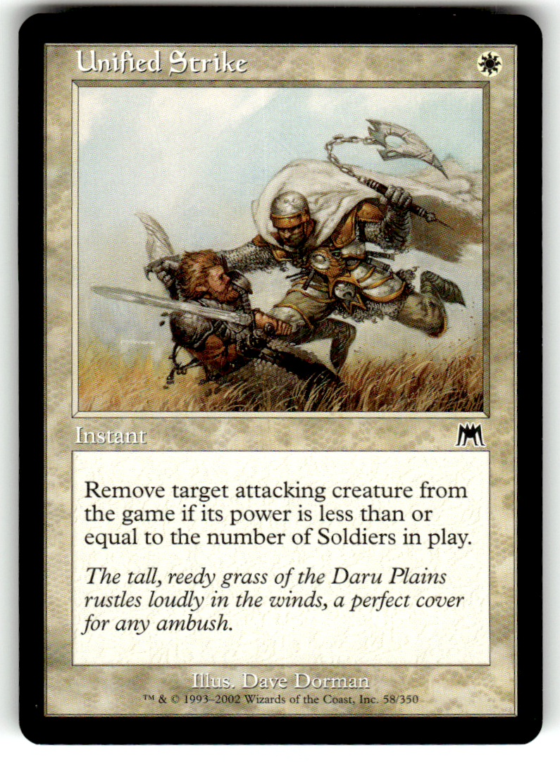 Unified Strike Onslaught 58 C Magic: The Gathering Near Mint