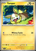 Yamper Temporal Forces 058/162 Common Pokémon — English Near Mint