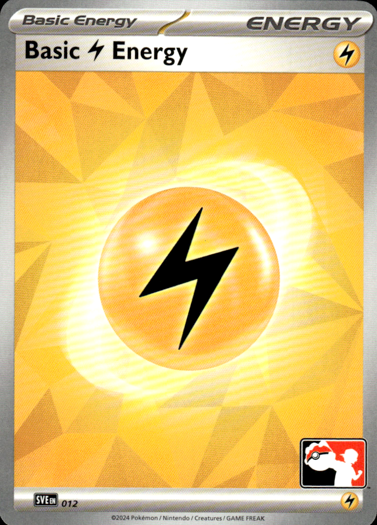 Basic Lightning Energy - 012 Prize Pack Series Cards 012/198 Common Near Mint