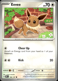 Eevee Obsidian Flames 166/197 Common Pokémon — English Near Mint