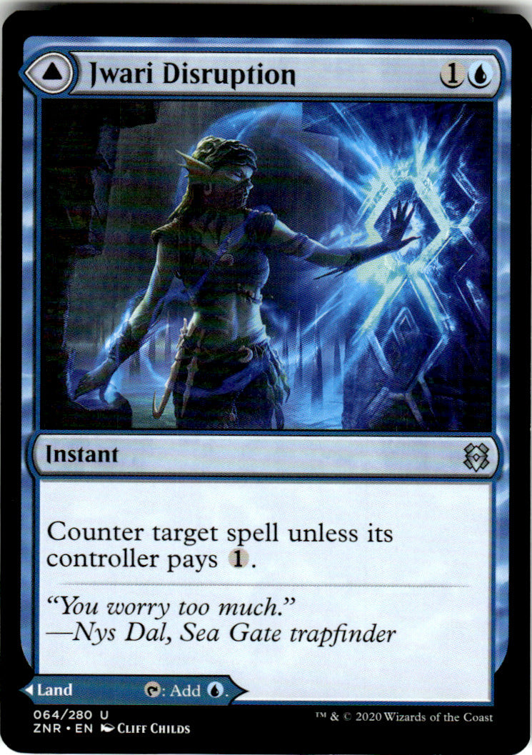 Jwari Disruption Zendikar Rising 64 U Magic: The Gathering Near Mint