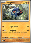 Croagunk Shrouded Fable 023/064 Common Pokémon — English Near Mint