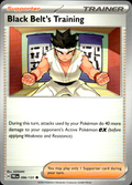 Black Belt's Training Prismatic Evolutions 096/131 Common Pokémon — English