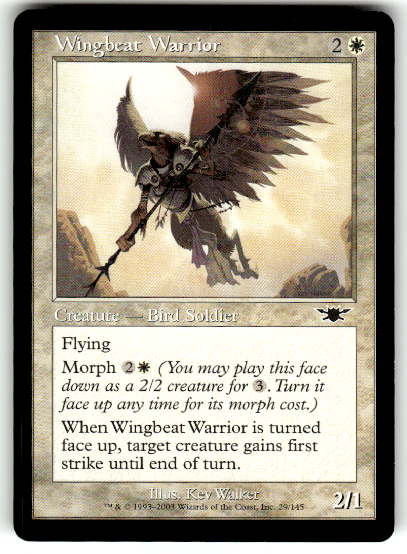 Wingbeat Warrior Legions 29 C Magic: The Gathering Near Mint