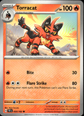 Torracat Temporal Forces 033/162 Common Pokémon — English Near Mint