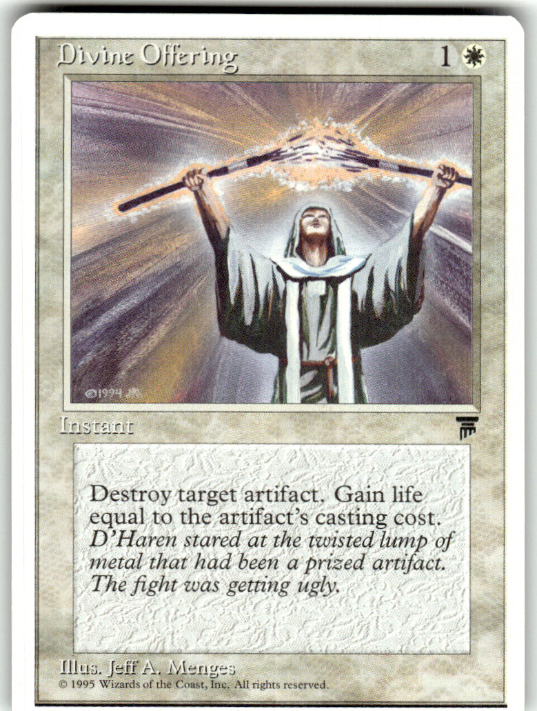Divine Offering Chronicles C Magic: The Gathering Lightly Played
