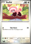 Stufful Shrouded Fable 052/064 Common Pokémon — English Near Mint