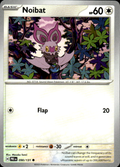 Noibat Prismatic Evolutions 090/131 Common Pokémon — English Near Mint