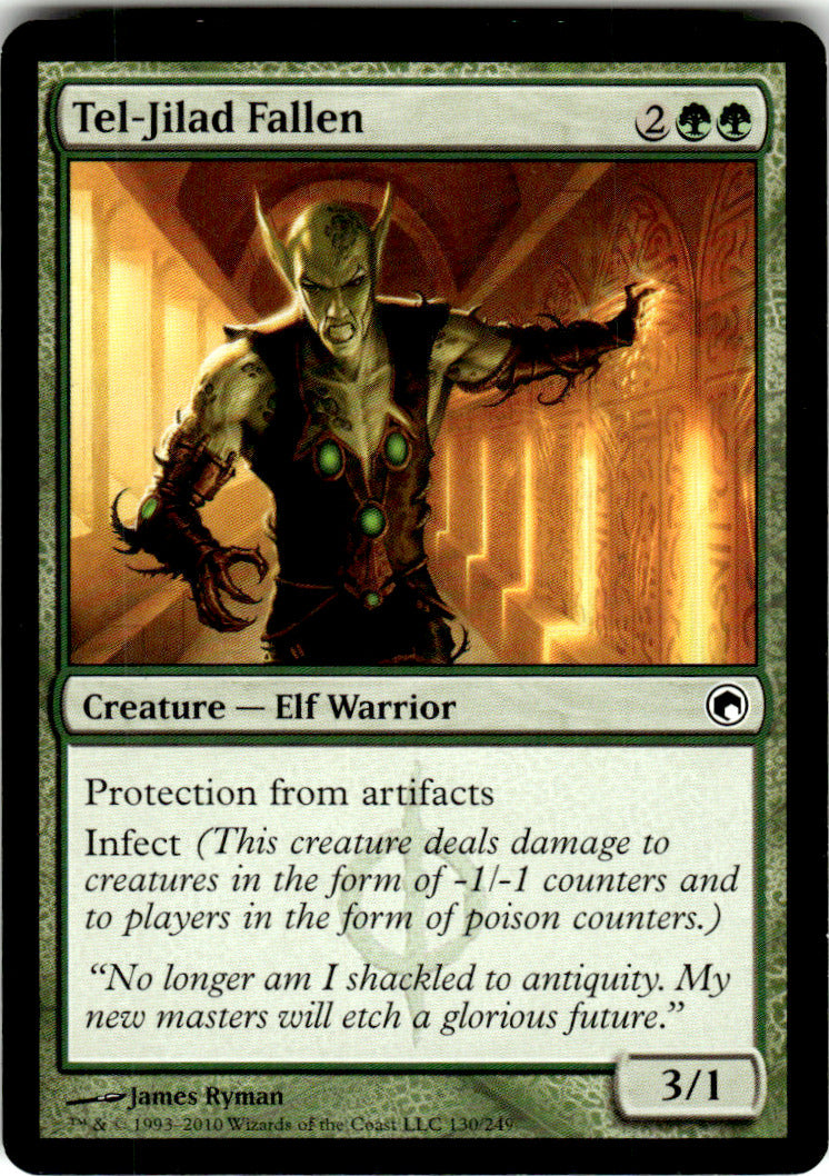Tel-Jilad Fallen Scars of Mirrodin 130 C Magic: The Gathering Near Mint