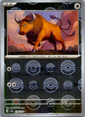 Tauros (Poke Ball Pattern) 128/165 SV2a: Pokemon Card 151 Pokemon Japanese NM