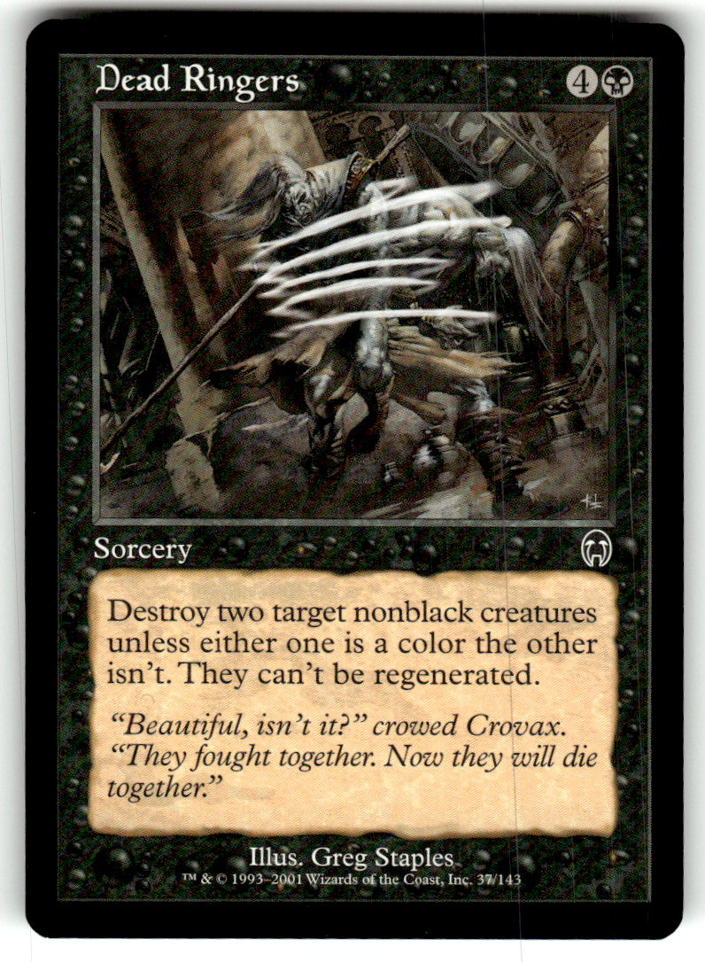 Dead Ringers Apocalypse 37 C Magic: The Gathering Lightly Played