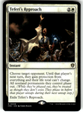 Teferi's Reproach Commander: Reality Fracture 6 R Magic: The Gathering Near Mint