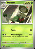 Breloom Temporal Forces 007/162 Common Pokémon — English Near Mint
