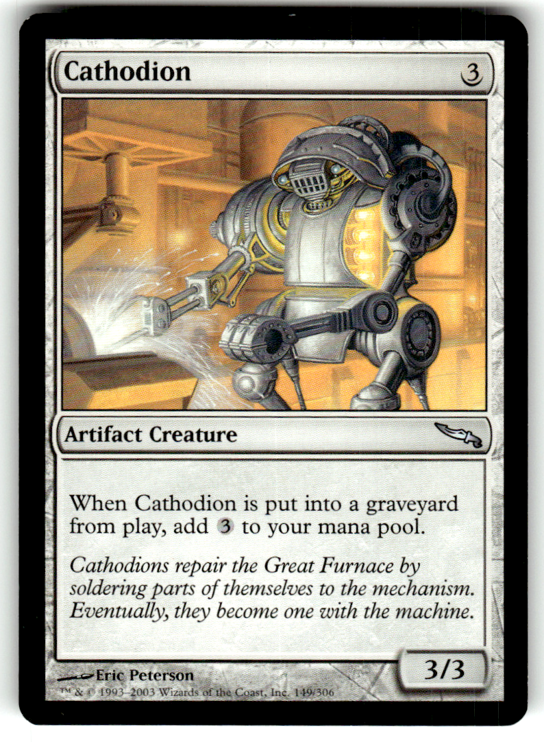 Cathodion Mirrodin 149 U Magic: The Gathering Near Mint