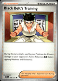 Black Belt's Training Prismatic Evolutions 096/131 Common Pokémon — English