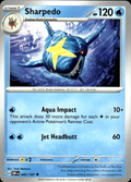 Sharpedo Obsidian Flames 047/197 Uncommon Pokémon — English Near Mint