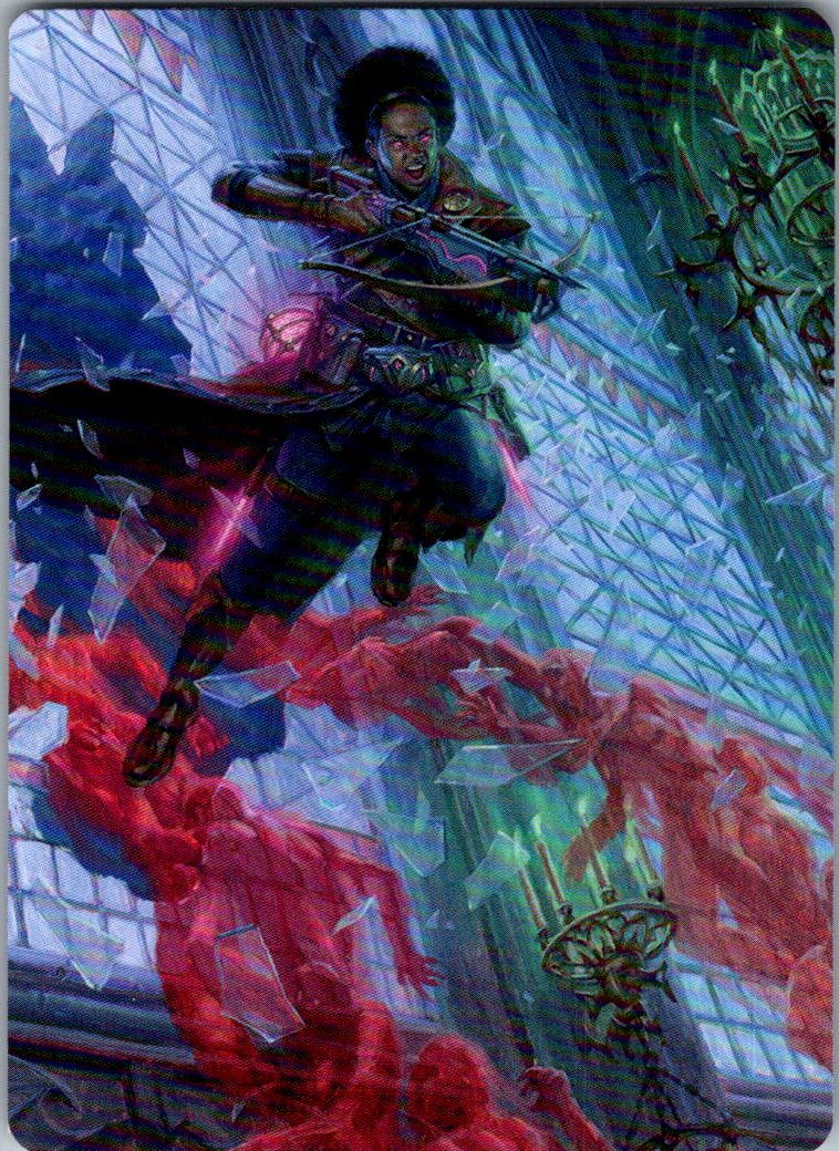 Kaya, Geist Hunter Art Card 3 Art Series: Innistrad: Crimson Vow MTG NM