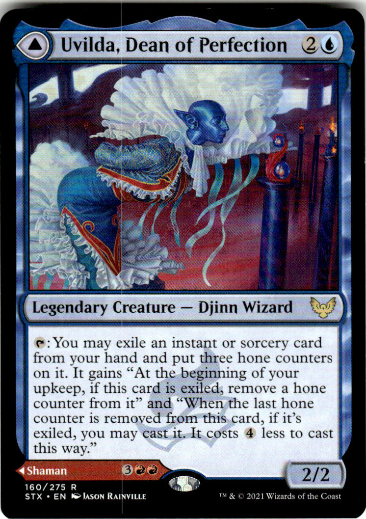 Uvilda, Dean of Perfection Strixhaven: School of Mages 160 R Near Mint