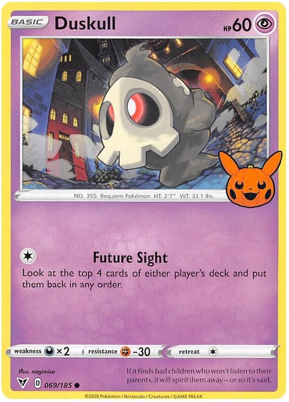 Duskull 069/185 Trick or Trade BOOster Bundle 2023 Pokémon TCG