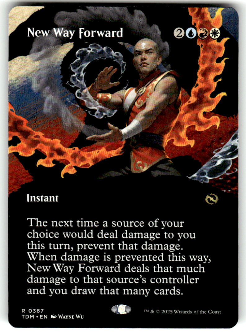 New Way Forward (Borderless) Tarkir: Dragonstorm 367 R Magic: The Gathering
