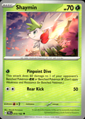Shaymin Temporal Forces 013/162 Uncommon Pokémon — English Near Mint