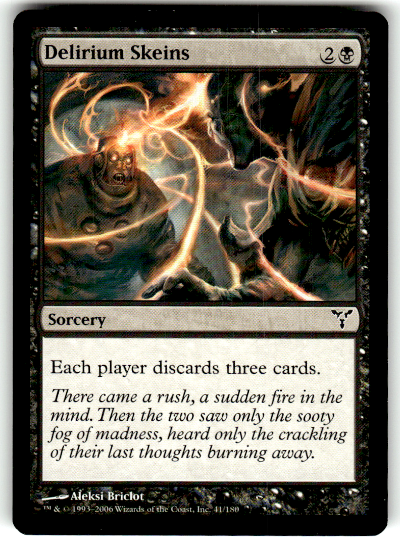 Delirium Skeins Dissension 41 C Magic: The Gathering Near Mint