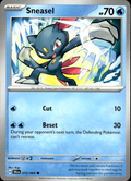 Sneasel Shrouded Fable 013/064 Common Pokémon — English Near Mint