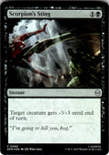 Scorpion's Sting Marvel's Spider-Man 65 C Foil Magic: The Gathering Near Mint