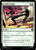 Sudden Strike Marvel's Spider-Man 19 U Foil Magic: The Gathering Near Mint