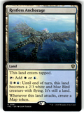 Restless Anchorage Commander: Reality Fracture 81 R Magic: The Gathering