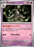 Dusclops Prismatic Evolutions 036/131 Common Pokémon — English Near Mint