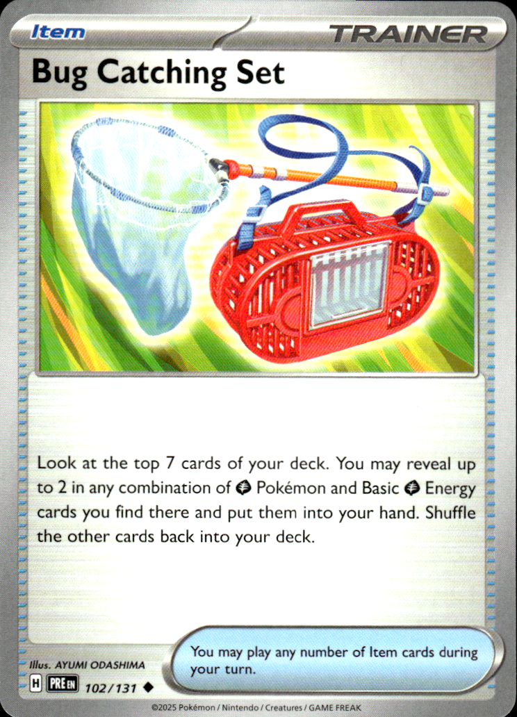 Bug Catching Set Prismatic Evolutions 102/131 Uncommon Pokémon — English